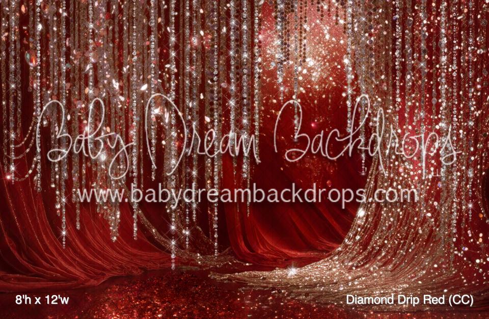 Diamond Drip Red (CC)