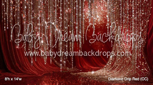 Diamond Drip Red (CC)