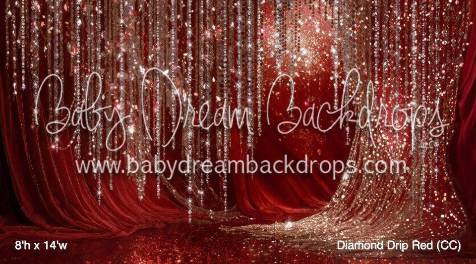 Diamond Drip Red (CC)