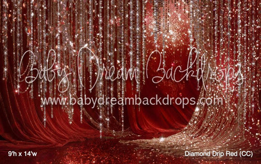 Diamond Drip Red (CC)