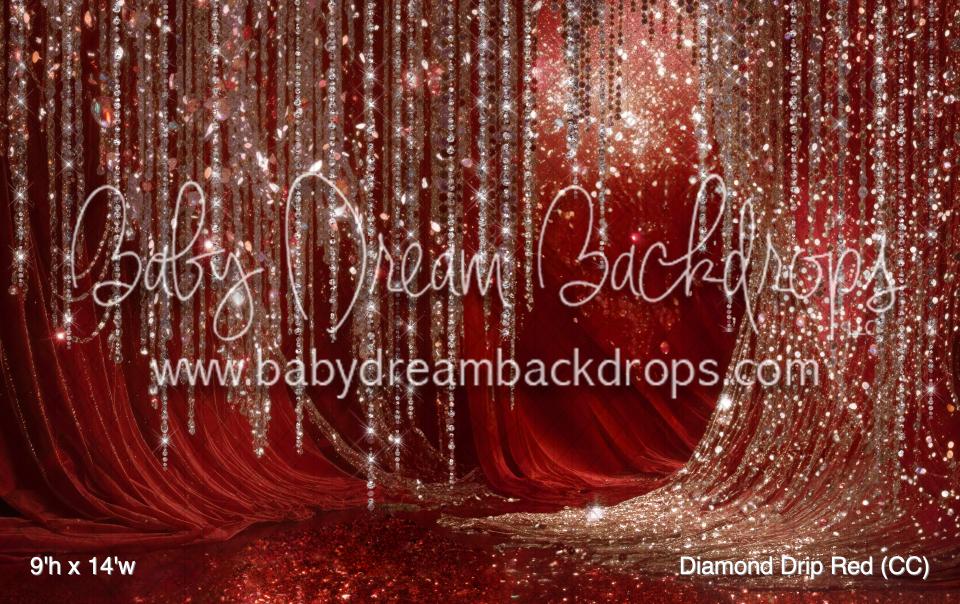 Diamond Drip Red (CC)