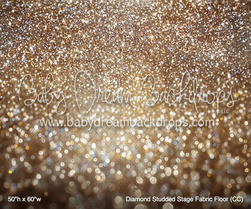 Diamond Studded Stage Fabric Floor (CC)