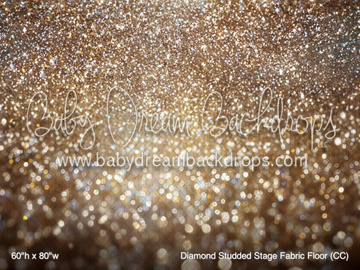 Diamond Studded Stage Fabric Floor (CC)
