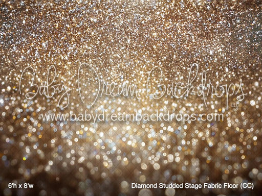 Diamond Studded Stage Fabric Floor (CC)