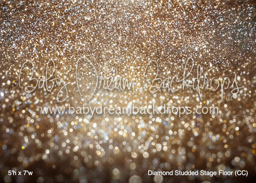 Diamond Studded Stage Fabric Floor (CC)