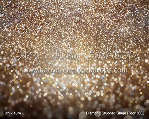 Diamond Studded Stage Fabric Floor (CC)