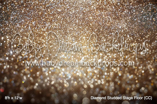 Diamond Studded Stage Fabric Floor (CC)