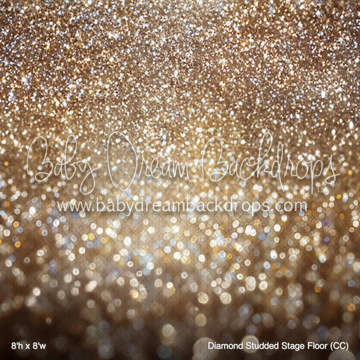 Diamond Studded Stage Fabric Floor (CC)
