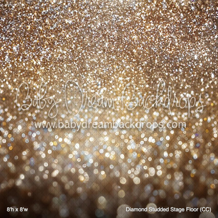 Diamond Studded Stage Fabric Floor (CC)