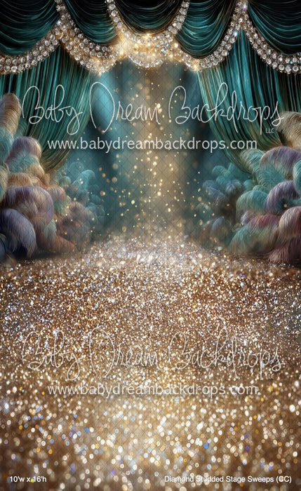 Diamond Studded Stage Sweeps (CC)