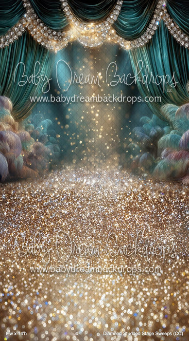 Diamond Studded Stage Sweeps (CC)