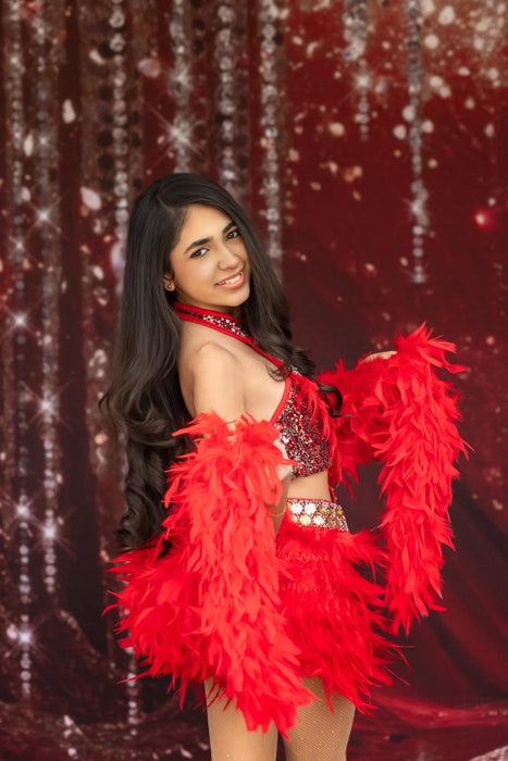 Diamond Drip Red Sweeps (CC)