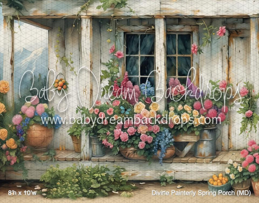 Divine Painterly Spring Porch (MD)