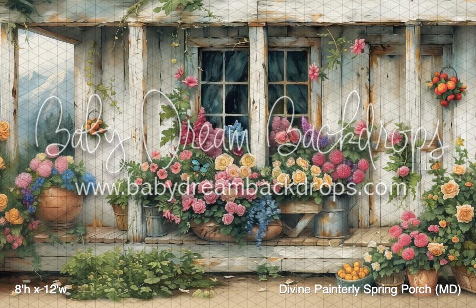 Divine Painterly Spring Porch (MD)