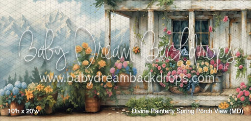 Divine Painterly Spring Porch View (MD)