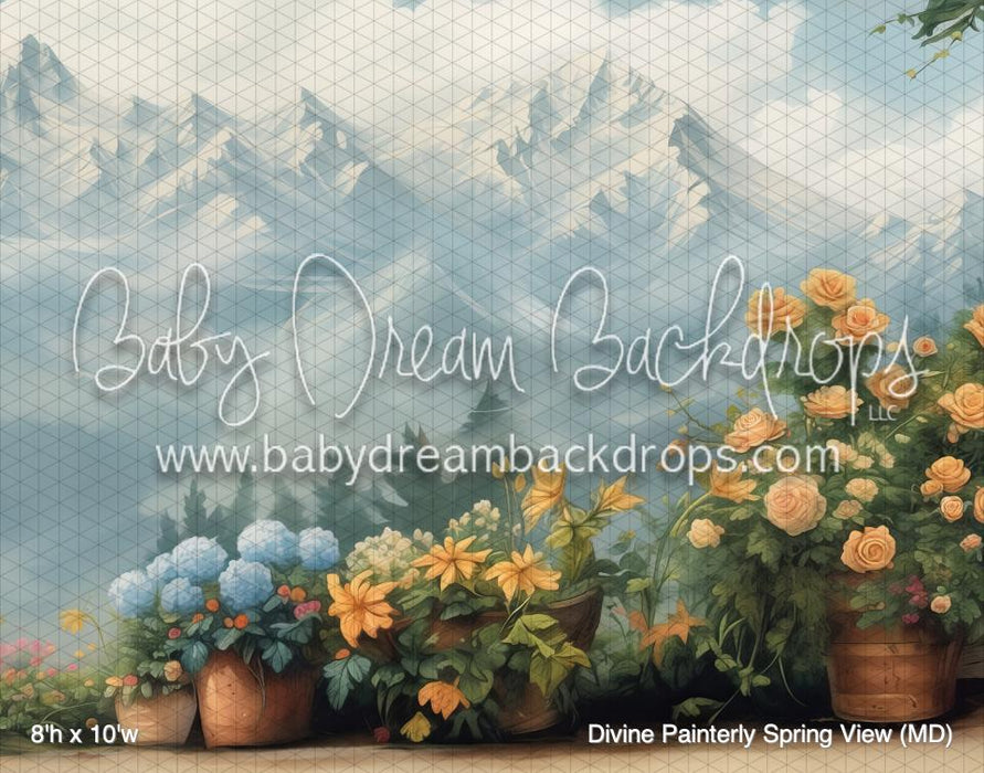 Divine Painterly Spring View (MD)