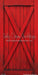 Door Red Barn One Skinny (CC)
