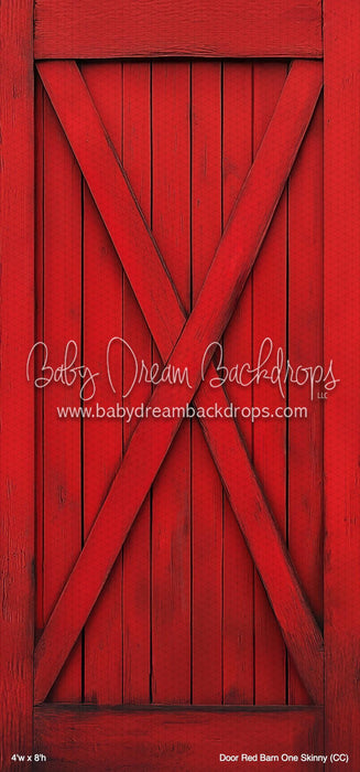 Door Red Barn One Skinny (CC)
