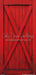 Door Red Barn One Skinny (CC)