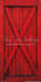Door Red Barn Two Skinny (CC)