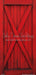 Door Red Barn Two Skinny (CC)