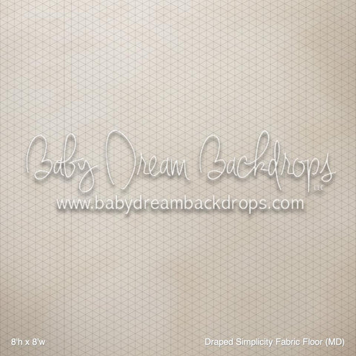 Draped Simplicity Fabric Floor (MD)