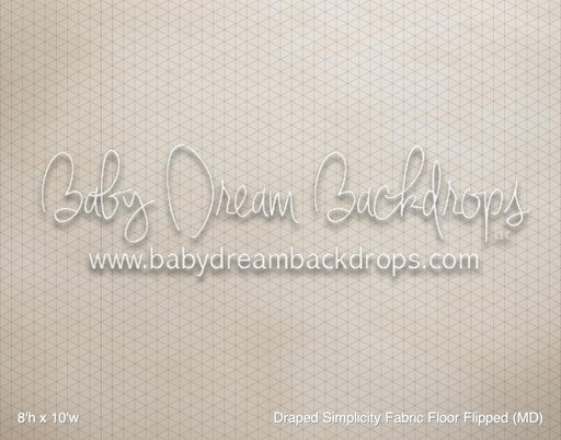 Draped Simplicity Fabric Floor Flipped (MD)