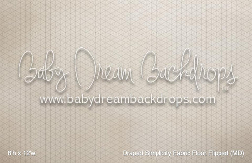 Draped Simplicity Fabric Floor Flipped (MD)