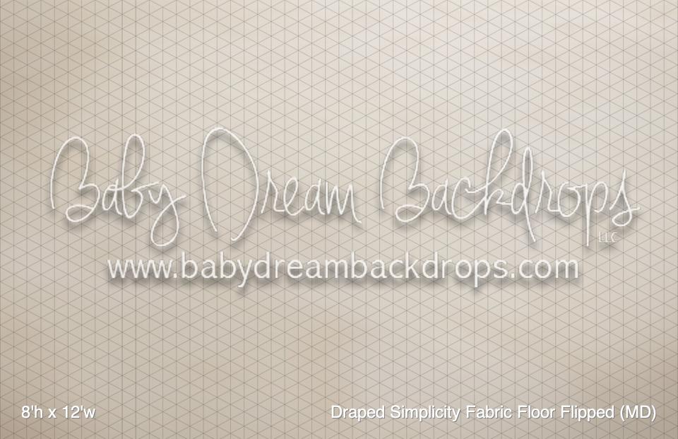 Draped Simplicity Fabric Floor Flipped (MD)