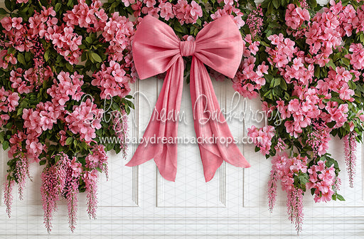 Draped in Blossoms Bow (CC)