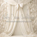 Draped in Ivory Bow Wall (MD)