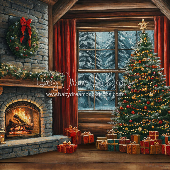 X Drop Dreamscape Cabin at Christmas (CC)