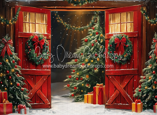 Dreamscape Festive Farm Doors (CC)