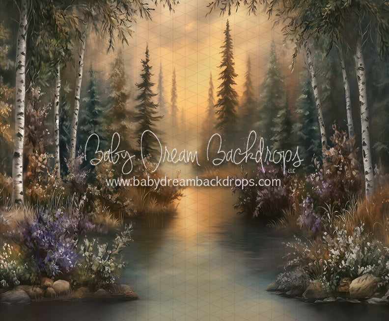 Dreamscape Sunset on the Pond (CC)