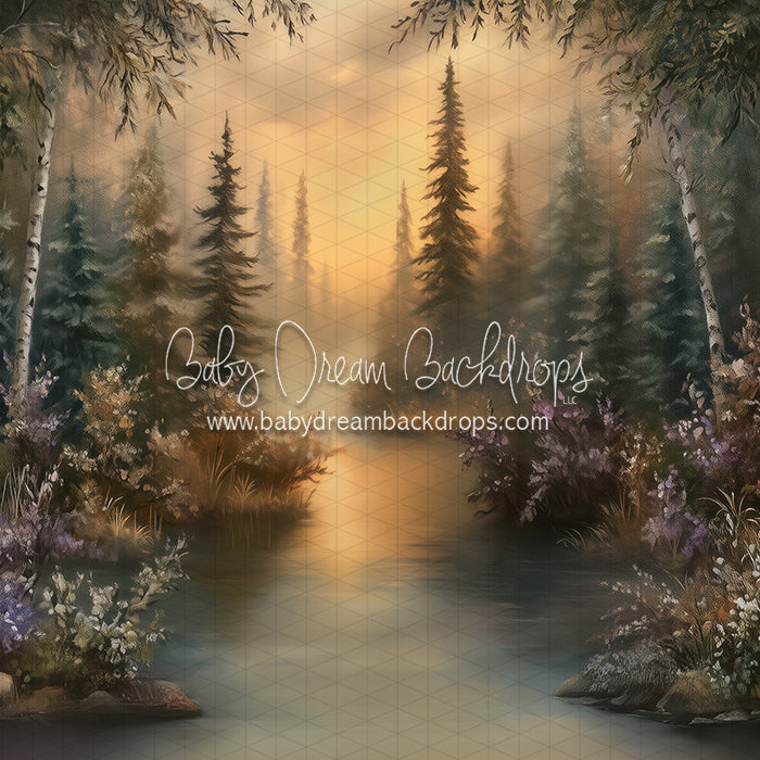 Dreamscape Sunset on the Pond (CC)