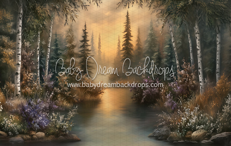 Dreamscape Sunset on the Pond (CC)