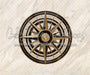 Dreamy Plaza Marble Compass Fabric Floor (CC)