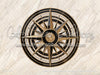 Dreamy Plaza Marble Compass Fabric Floor (CC)