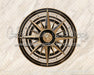 Dreamy Plaza Marble Compass Fabric Floor (CC)