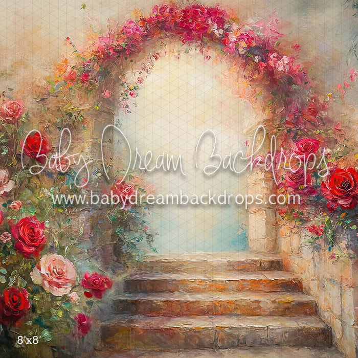 Dreamy Rose Garden Entrance (CM)