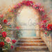 Dreamy Rose Garden Entrance (CM)