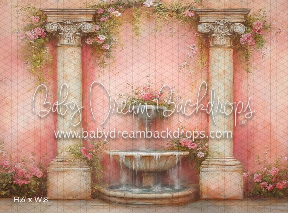Dreamy Tuscan Fountain (CM)