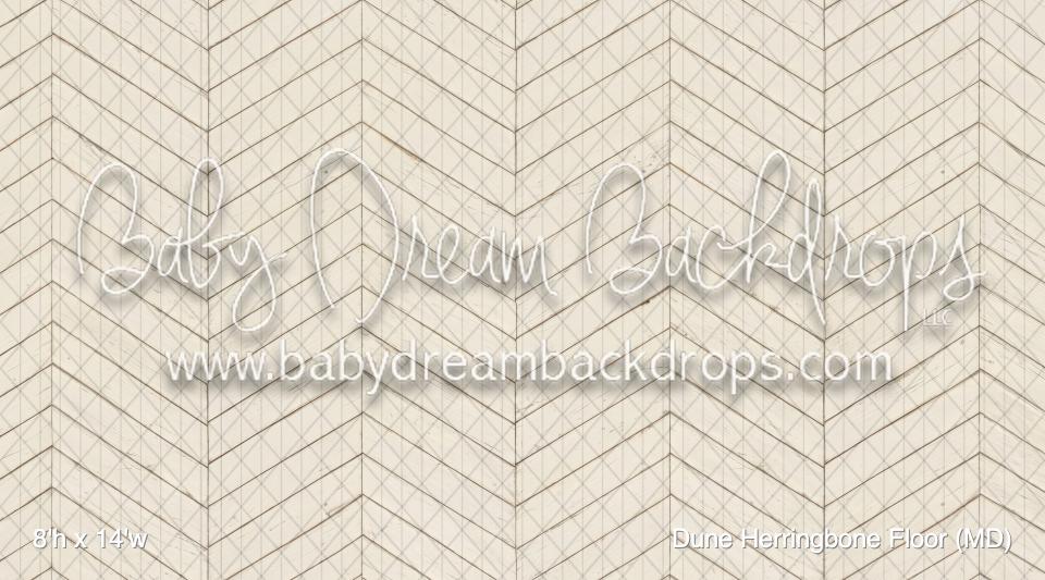 Dune Herringbone Fabric Floor (MD)