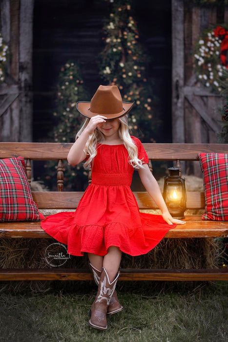 Holiday Ranch Doors Trees (JA)