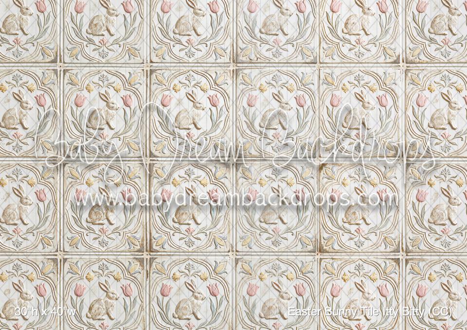 Easter Bunny Tile Itty Bitty (CC)