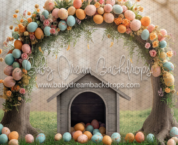 Easter Egg Puppy House (JA)