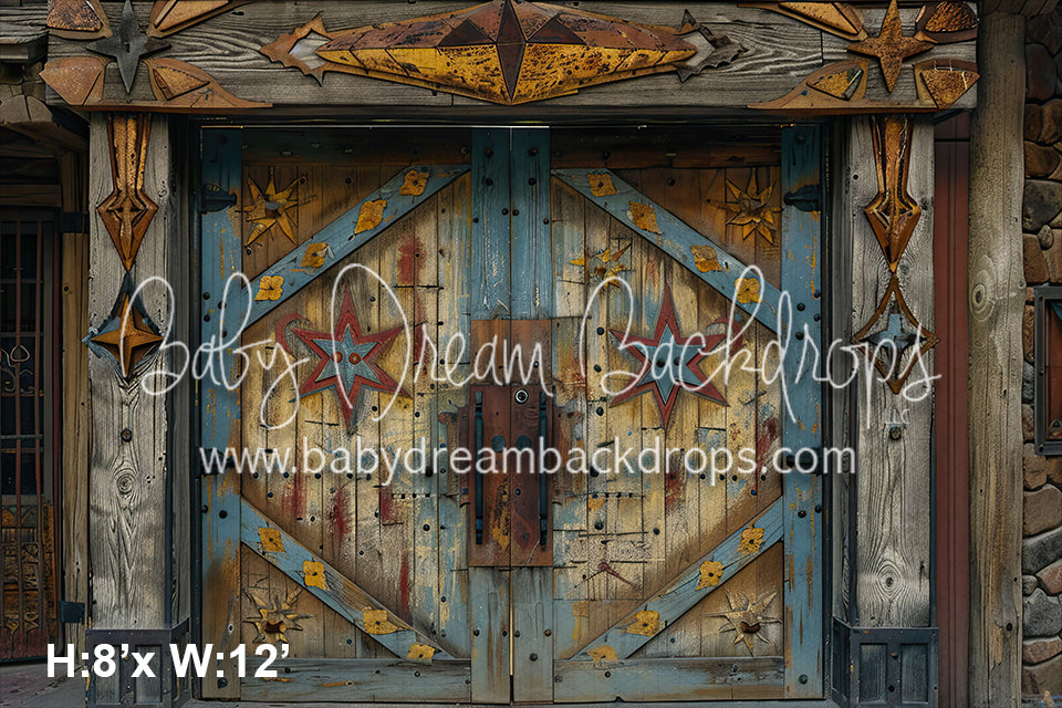 Eclectic Western Door (SM)