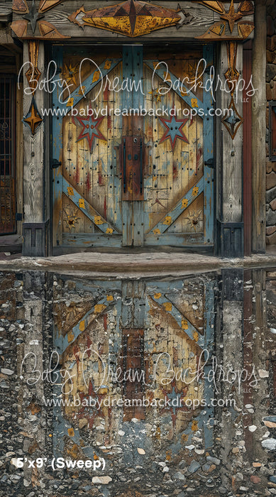 Eclectic Western Door Sweep (SM)