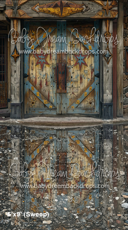 Eclectic Western Door Sweep (SM)