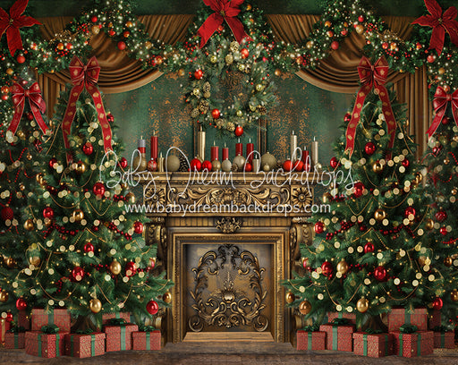 Elegant Holiday Living Room (JA)